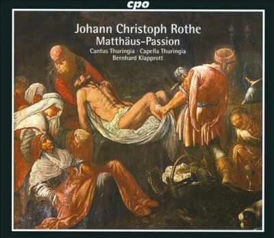 Capella Thuringia - Rothe: St Matthew Passion (CD)