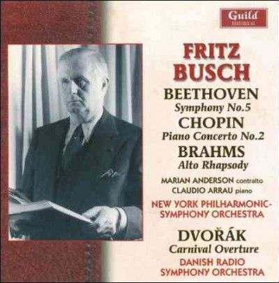 Fritz Busch:Beethoven Chopin Brahms 1 - (Import CD)
