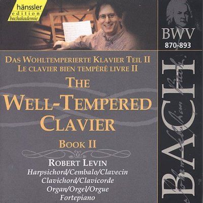 Robert Levin - Bach: Well Tempered Clavier Book 2 (CD)