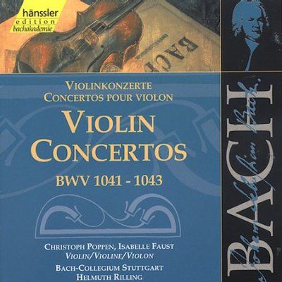 I C/faust Poppen - Bach: Violin Concertos Vol 125 (CD)