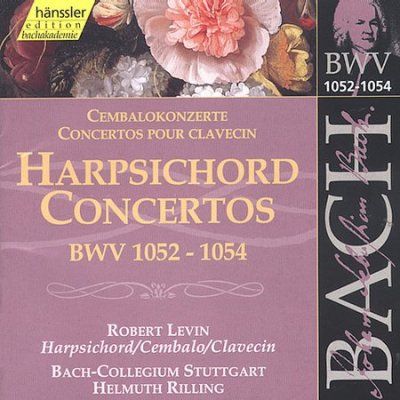H R/rilling Levin - Bach: Harpsichord Ctos. Part 1 Vol 127 (CD)