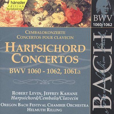 H R/rilling Levin - Bach: Double Harpsichord Pt. 1 Vol.129 (CD)