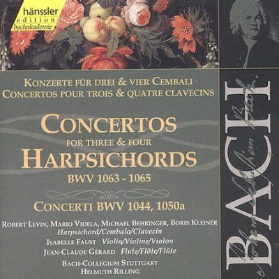 H R/rilling Levin - Bach: Harpsichord Ctos. Part 4 Vol 130 (CD)