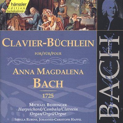 Michael Behringer - Bach: Clavier Bookfor Anna Vol 136 (CD)