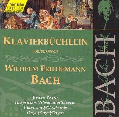 Joseph Payne - Bach: Klavierbuchlein Wf Bach (CD)