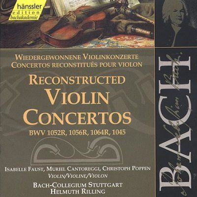 Helmuth Rilling - Bach: Restored Violin Ctos. Vol 138 (CD)