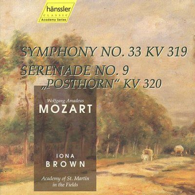 Iona Brown - Mozart: Symphony No. 33 Kv 319 (CD)