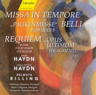 Helmuth Rilling - Missa In Tempore (CD)