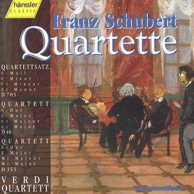 Verdi Quartet - Schubert: Quartettsatz D 703 (CD)
