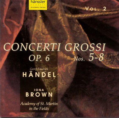 Iona Brown - Handel: Concerti Grossi Nos 5 - 8 Vol 2 (CD)