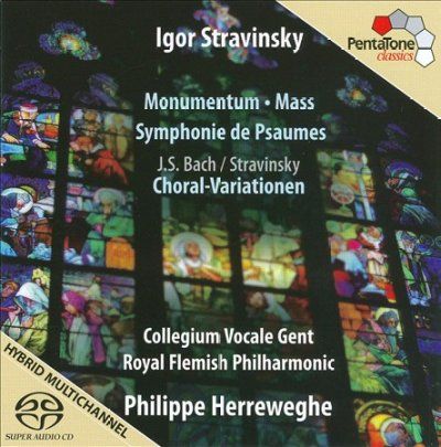 Royal Flemish Philha - Stravinsky: Monumentum Mass Sym Of Psa (CD)