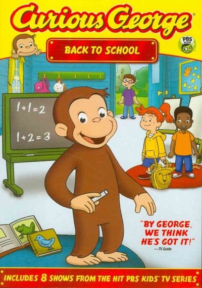 Curious George:Back to School - (Region 1 Import DVD)