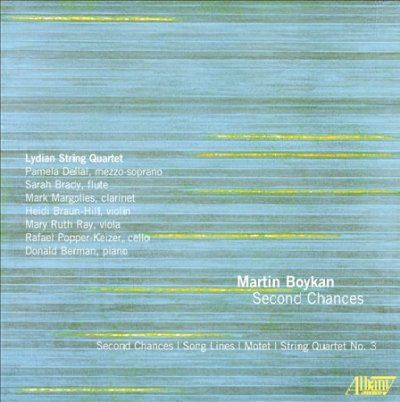 Mark Margolies - Boykan: Second Chances (CD)