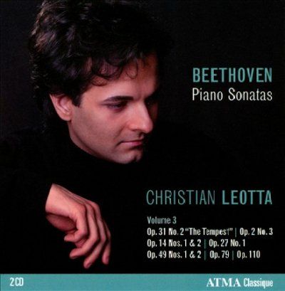 Christian Leotta - Beethoven: Piano Sonatas Vol 3 (CD)