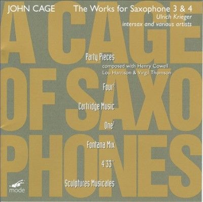 Cage:Cage of Saxophones 3 - (Import CD)