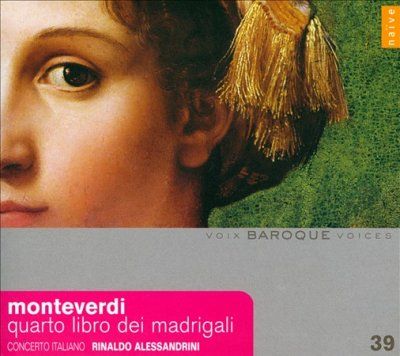 Concerto Italiano - Monteverdi: Quatro Libro Dei Madrigali (CD)