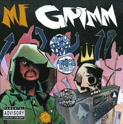 Mf Grimm - You Only Live Twice: Graphic Novel (CD)