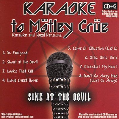 Various - Karaoke To Motley Crue (CD)