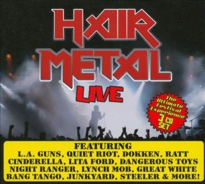 Various - Hair Metal Live (CD)