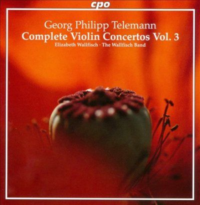 Ernest Wallfisch - Telemann: Complete Violin Ctos Vol 3 (CD)