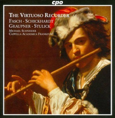 Frankfurt Cappella A - Virtuoso Recorder: Ctos Of The German (CD)