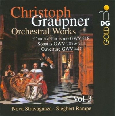Graupner:Orchestral Works Vol 3 - (Import CD)