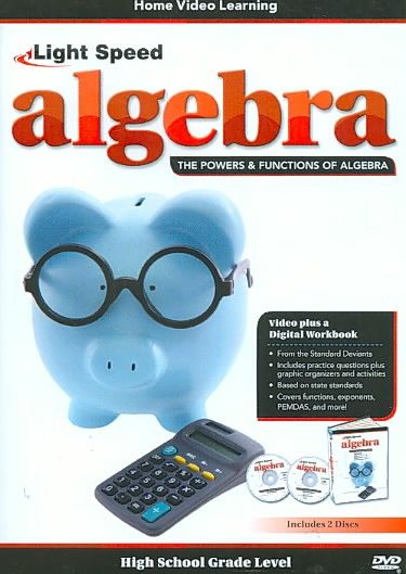 Light Speed Algebra:Powers and Functi - (Region 1 Import DVD)