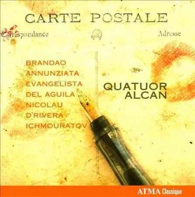 Quatuor Alcan - Carte Postale (CD)