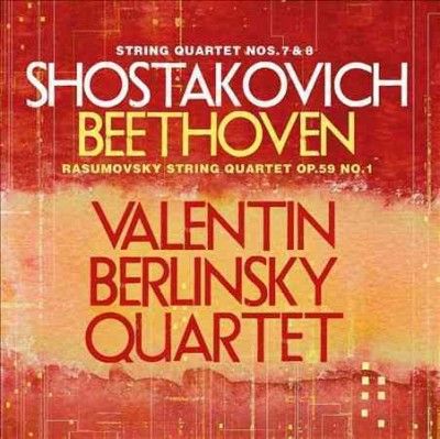 Valentin Berlinsky Q - Shostakovich: Qt 7 8/beethoven Qt 59 (CD)