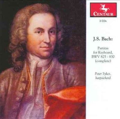 Peter Sykes - Bach: Partitas For Keyboard (CD)