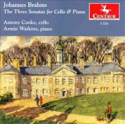 Antony Cooke - Brahms: Three Sonatas For Cello &amp; Pian (CD)
