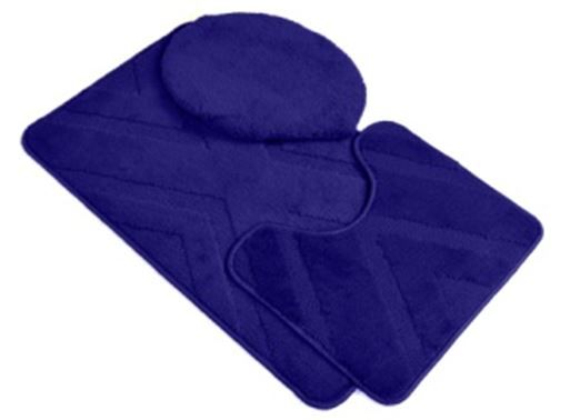 Waltex Vivaldi 3 Piece Bathroom Set - Navy