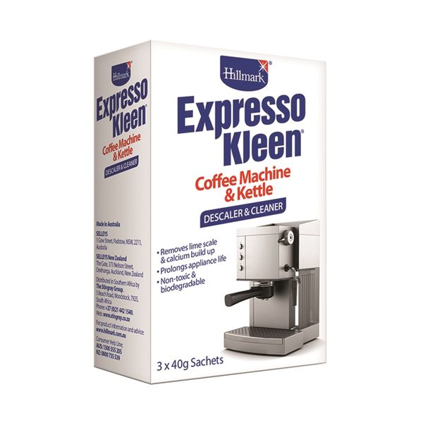 Hillmark - Expresso Kleen 3 x 40G Sachets