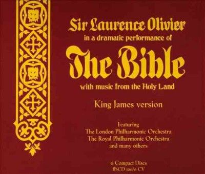 Sir Laurenc Olivier - Te Bible A Dramatiic Performance (CD)