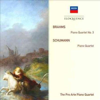 Pro Arte Piano Quart - Brahms/schumann: Piano Quartet No 3/pi (CD)