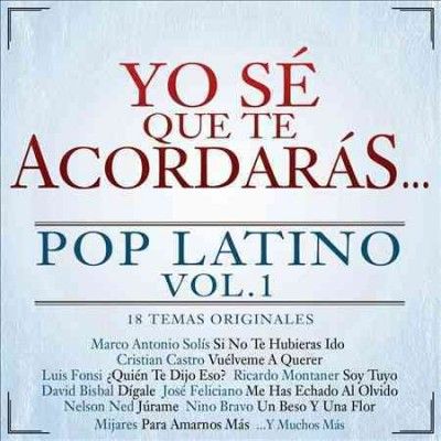 Yo Se Que Te Acordaras Pop Latino V1 - (Import CD)