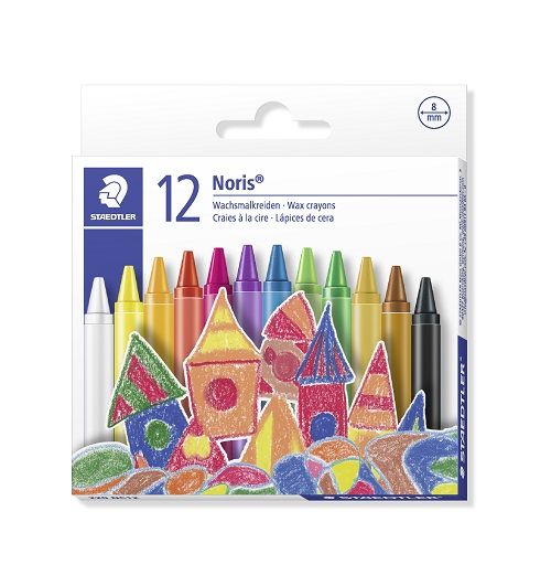 Staedtler Noris Club 12 Wax Crayons