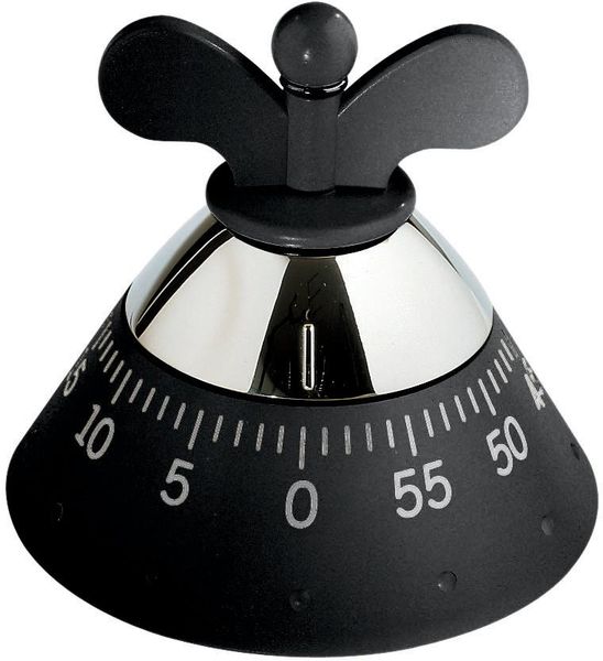 Alessi - Kitchen Timer - Black