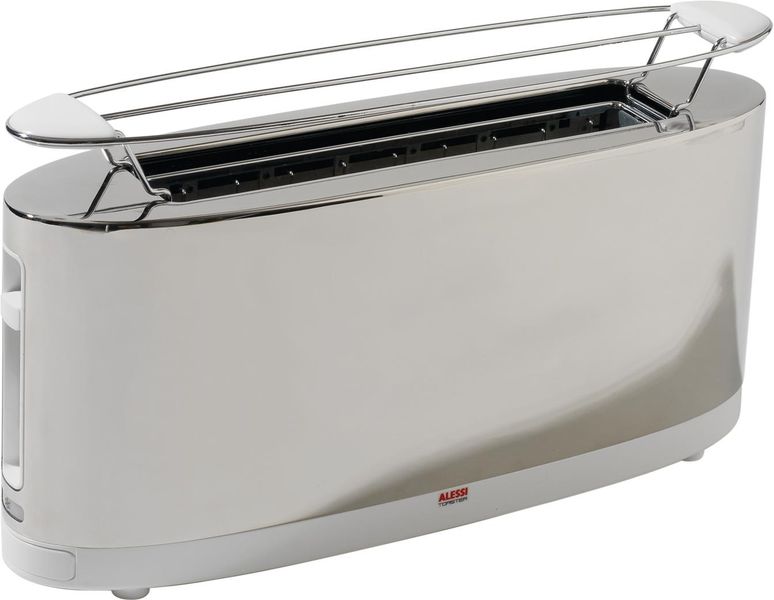 Alessi - Toaster With Bun Warmer - White