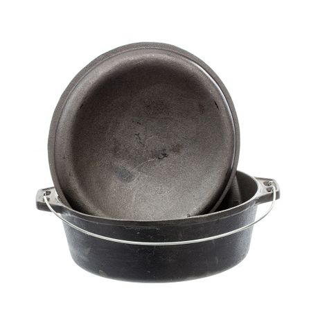 My size 20 Potjie Pot - 65 litres - 14.8 gallon capacity : r/castiron