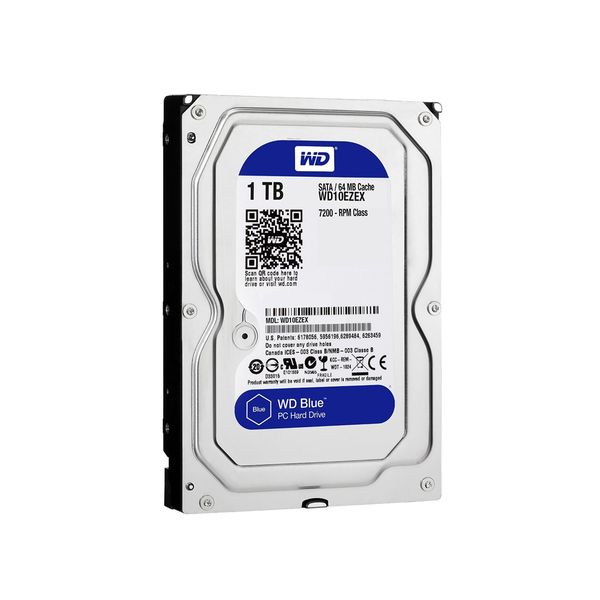WD Blue 1TB 3.5" SATA 6Gb/s 64MB Internal Desktop/PC Hard Drive