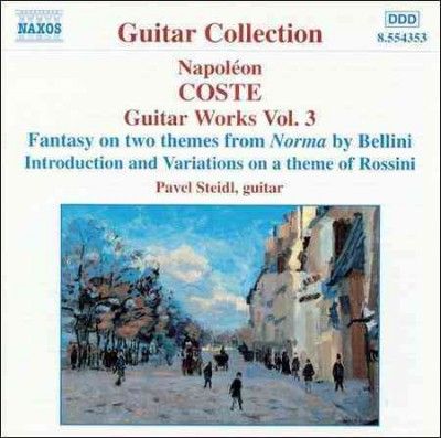 Pavel Steidl - Coste: Guitar Works Vol 03 (CD)