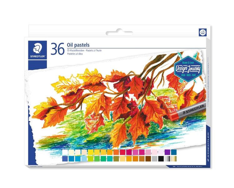 STAEDTLER Oil pastel - Assorted - 36pcs