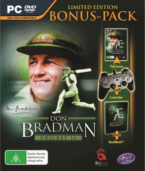 Don Bradman Cricket 14 Limited Edition Bonus Pack (Inc PC Controller) (PC)