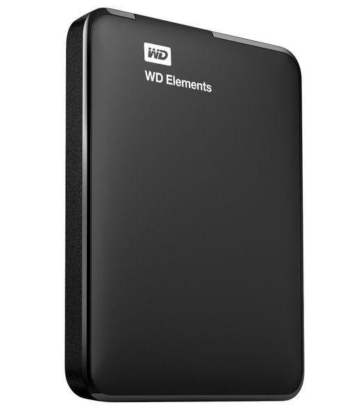 WD Elements 2.5 Inch Portable Hard Drive - 1TB - Black
