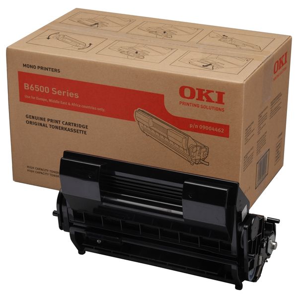 OKI 09004462 High Yield Black Laser Toner Cartridge