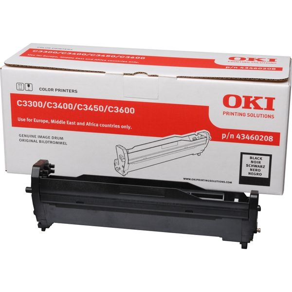OKI 43460208 Black Image Drum Unit