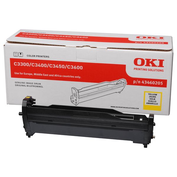 OKI 43460205 Yellow Image Drum Unit