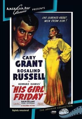 His Girl Friday - (Region 1 Import DVD)
