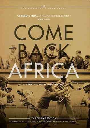 Come Back Africa:Films of Lionel Rogo - (Region 1 Import DVD)
